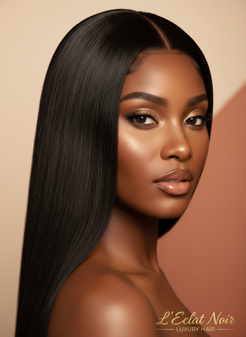 Silk Velvet Bone Straight HD Lace Wig